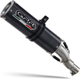 Exhaust Tip With Noise Certification M3 Carbon Look - Gpr Compatible With Suzuki Gsx-S 1000 F (2021-2023)