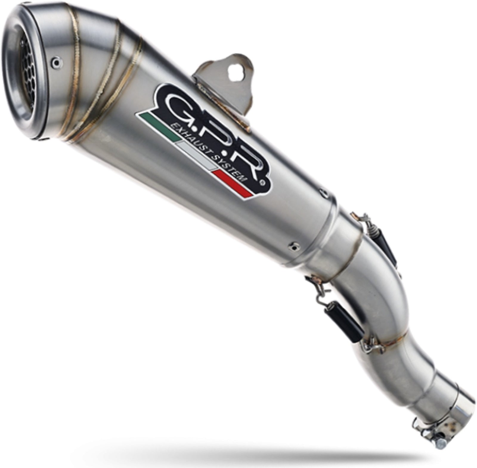 Exhaust Tip With Noise Certification Powercone Evo Stainless Steel - Gpr Compatible With Triton Outback 400 (2011-2018)