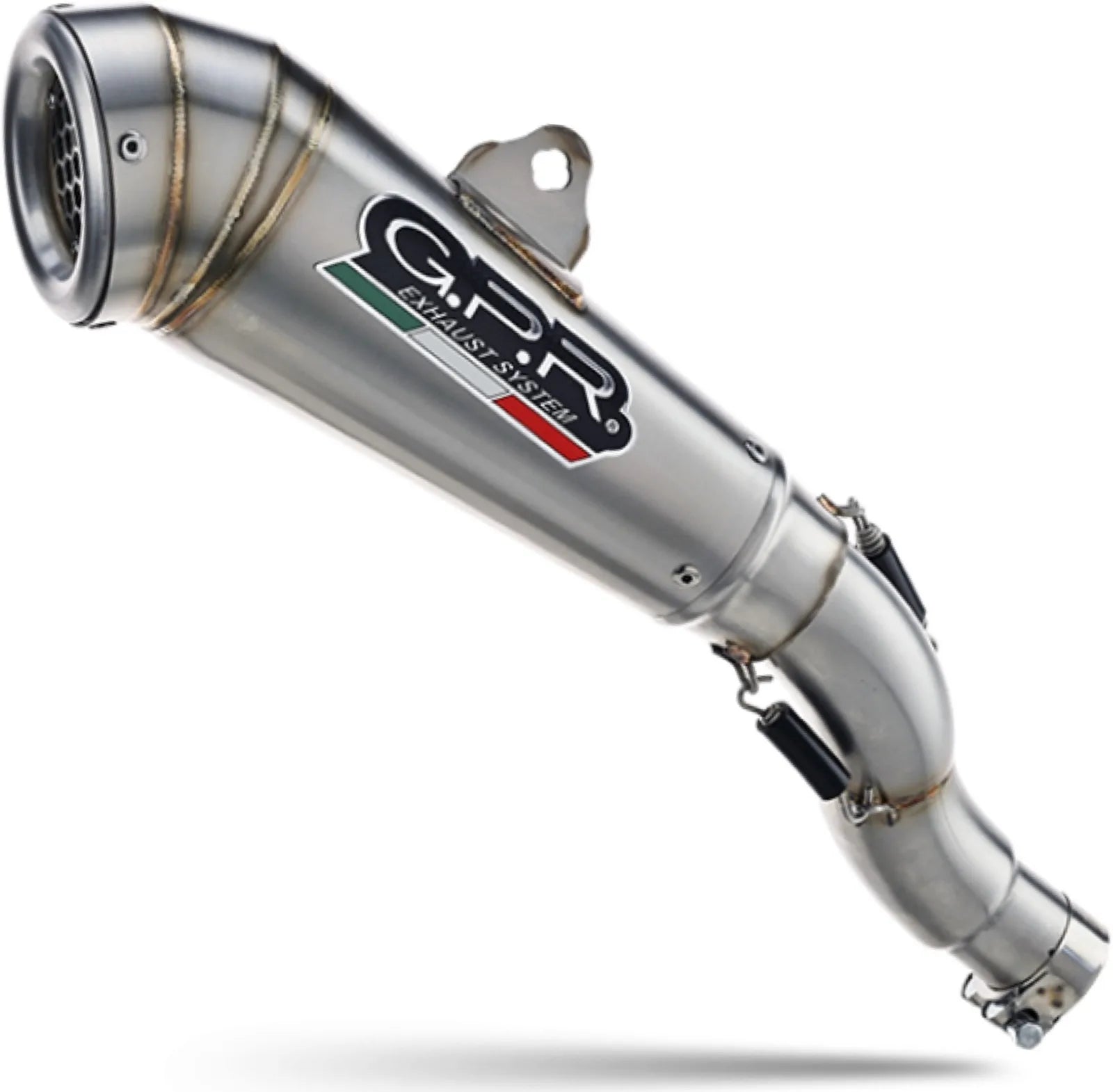 Système D'Échappement Homologué Au Niveau Sonore Powercone Evo Acier - Gpr Compatible Avec Zontes 350 T1 (2022-2023)