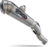 Exhaust Tip With Noise Certification Powercone Evo Stainless Steel - Gpr Compatible With Benelli 752 S (2019-2021)