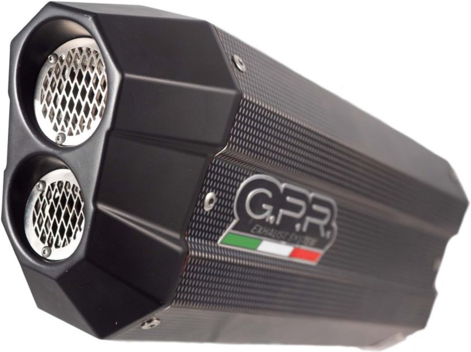 Exhaust Tip With Noise Certification Gpe Anniversary Titanium - Gpr Compatible With Triumph Tiger 800 - Xr - Xc - Xrx - Xcx - Xrt - Xca (2011-2016)