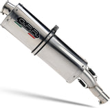 Exhaust Tip With Noise Certification Trioval Stainless Steel - Gpr Compatible With Suzuki Gsx 600 F (1998-2005)
