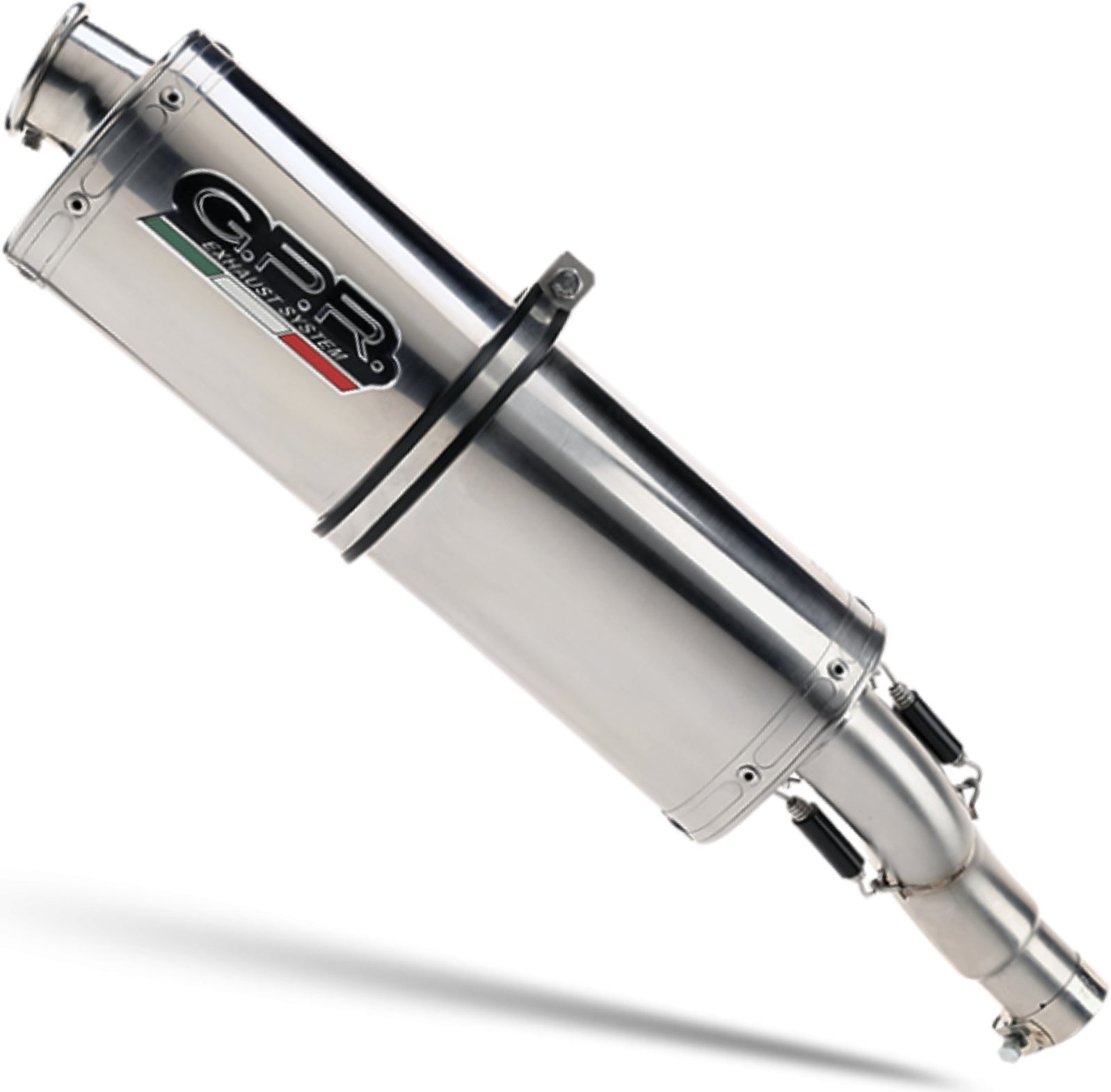 Exhaust Tip With Noise Certification Trioval Stainless Steel - Gpr Compatible With Moto Guzzi Norge 1200 4V (2006-2016)