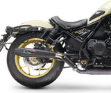 Système D'Échappement Homologué Au Niveau Sonore Dual Acier - Gpr Compatible Avec Honda Xl 750 Transalp (2024-2025)