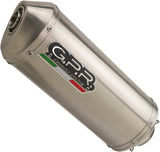 Catalytic Exhaust Tip With Sound Certification Evo4 Road - Gpr Compatible With Piaggio Mp3 500 Lt Hpe (2015-2020)