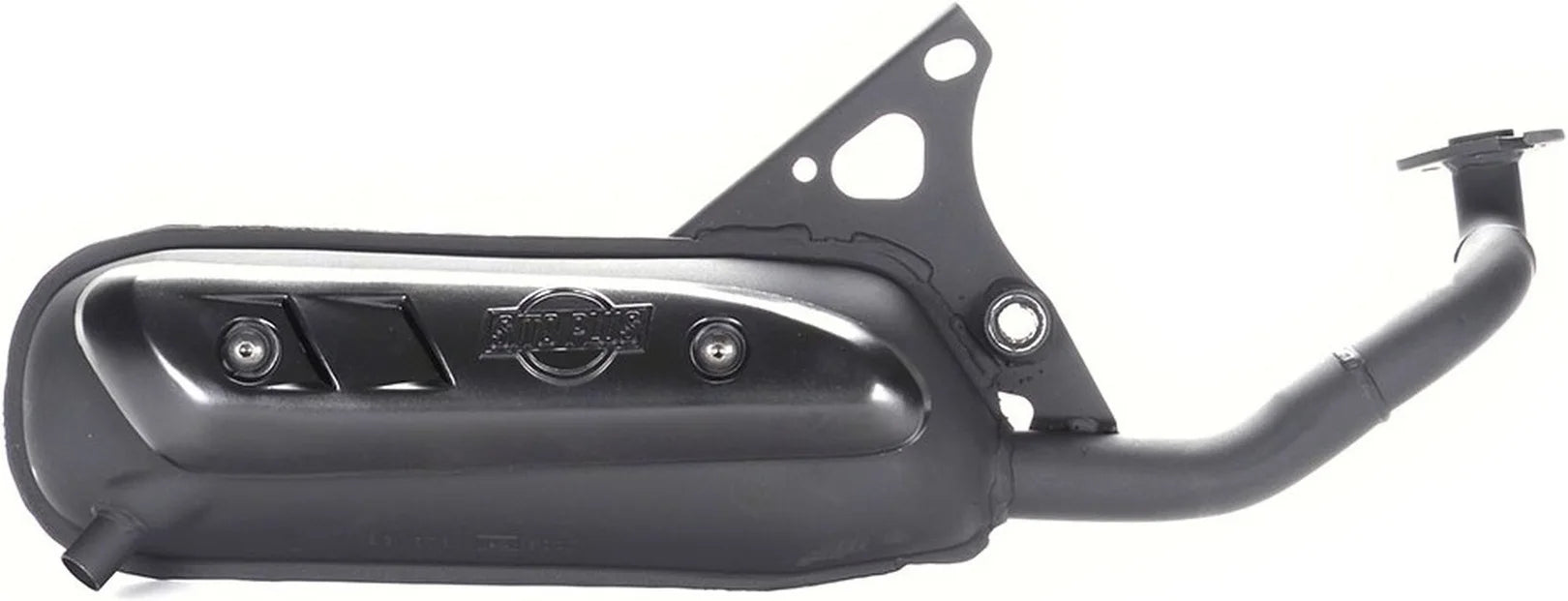 Système D'Échappement Complet Avec Catalyseur Et Homologation Acoustique Sitoplus Acier - Leovince Compatible Avec Mbk Forte (1994-1998)