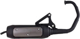 Système D'Échappement Complet Avec Catalyseur Et Homologation Acoustique Sitoplus Acier - Leovince Compatible Avec Beta Tempo 50 (1994-1998)