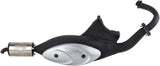 Système D'Échappement Complet Avec Catalyseur Et Homologation Acoustique Sito Acier - Leovince Compatible Avec Aprilia Sr 50 R Factory (2004-2012)