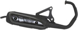 Système D'Échappement Complet Avec Catalyseur Et Homologation Acoustique X-Fight Acier Noir - Leovince Compatible Avec Beta Rr 50 Enduro (2012)