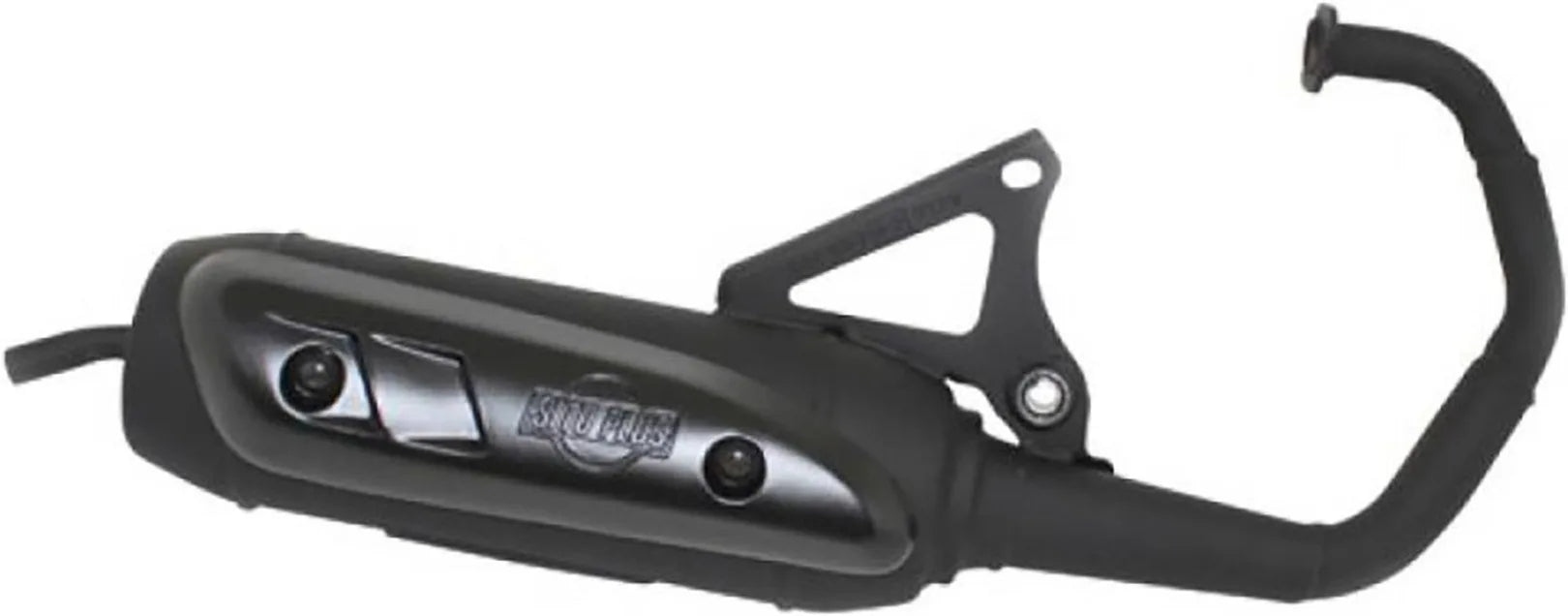 Système D'Échappement Complet Avec Catalyseur Et Homologation Acoustique Sitoplus Acier - Leovince Compatible Avec Mbk Booster 50 (2004-2012)
