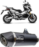Système D'Échappement Homologué Au Niveau Sonore Nero Acier Embout Carbon Fiber - Leovince Compatible Avec Honda Forza 750 (2025-2026)