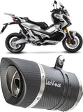 Système D'Échappement Homologué Au Niveau Sonore Lv Pro Carbon Fiber Embout Carbon Fiber - Leovince Compatible Avec Honda X-Adv 750 (2017-2024)