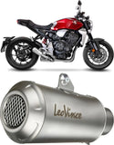 Système D'Échappement Homologué Au Niveau Sonore Lv-10 Acier Embout Acier - Leovince Compatible Avec Honda Cb 1000 R Neo Sports Café (2018-2024)