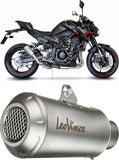 Système D'Échappement Homologué Au Niveau Sonore Lv-10 Acier Embout Acier - Leovince Compatible Avec Kawasaki Z 900 (2020-2024)