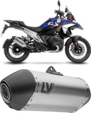 Système D'Échappement Homologué Au Niveau Sonore Lv-14 Titanium Embout Carbon Fiber - Leovince Compatible Avec Bmw R 1300 Gs (2023-2026)