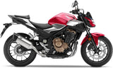 Système D'Échappement Homologué Au Niveau Sonore Lv-14 R Titanium Embout Carbon Fiber - Leovince Compatible Avec Honda Cb 500 F (2019-2023)