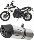 Exhaust Tip With Noise Certification Lv One Evo Stainless Steel Carbon Fiber End Cap - Leovince Compatible With Honda Nc 700 S - X - Dct (2016-2020)