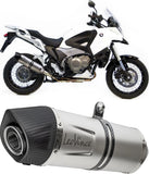 Système D'Échappement Homologué Au Niveau Sonore Lv One Evo Acier Embout Carbon Fiber - Leovince Compatible Avec Honda Vfr 1200 X Crosstourer Dct (2012-2015)