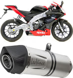 Exhaust Tip With Noise Certification Lv One Evo Stainless Steel Carbon Fiber End Cap - Leovince Compatible With Kawasaki Z 750 R (2011-2014)