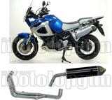 Système D'Échappement Complet Sans Catalyseur Et Homologué Au Niveau Sonore Maxi Race-Tech Aluminium Noir Carbon - Arrow Special Parts Compatible Avec Yamaha Xt 1200 Z Super Ténéré (2010-2020)