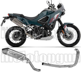 Système D'Échappement Complet Non Catalysé Et Sans Homologation Acoustique Indy-Race Evo Titanium Embout Carby - Arrow Special Parts Compatible Avec Kawasaki Kle 500 (2026)