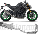 Système D'Échappement Complet Sans Catalyseur Et Homologué Au Niveau Sonore Indy-Race Evo Titanium Embout Carby - Arrow Special Parts Compatible Avec Kawasaki Z 1100 Se (2025-2026)