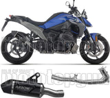 Système D'Échappement Complet Sans Catalyseur Et Homologué Au Niveau Sonore Indy-Race Evo Aluminium Noir Embout Carby - Arrow Special Parts Compatible Avec Bmw R 1300 Rs (2025-2026)