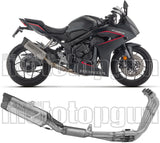 Système D'Échappement Complet Avec Catalyseur Et Homologation Acoustique Indy-Race Evo Titanium Embout Carby - Arrow Special Parts Compatible Avec Honda Cbr 650 R (2024-2026)