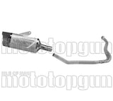 Système D'Échappement Complet Sans Catalyseur Et Homologué Au Niveau Sonore Indy-Race Evo Titanium Carbon - Arrow Special Parts Compatible Avec Kawasaki Z 500 (2024-2026)