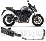 Système D'Échappement Complet Sans Catalyseur Et Homologué Au Niveau Sonore Pista Aluminium Noir Embout Acier - Arrow Special Parts Compatible Avec Honda Cb 750 Hornet (2023-2024)