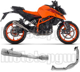 Système D'Échappement Complet Sans Catalyseur Et Homologué Au Niveau Sonore Pro-Race Nichrom - Arrow Special Parts Compatible Avec Ktm 390 Duke (2024-2026)