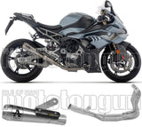 Système D'Échappement Complet Sans Catalyseur Et Homologué Au Niveau Sonore Pro-Race Nichrom Embout Aluminium - Arrow Special Parts Compatible Avec Bmw S 1000 Rr (2025-2026)