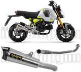 Système D'Échappement Complet Sans Catalyseur Et Homologué Au Niveau Sonore X-Kone Nichrom Carbon - Arrow Special Parts Compatible Avec Honda Msx 125 Grom (2021-2024)