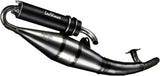 Système D'Échappement Complet Avec Catalyseur Et Homologation Acoustique Sitoplus Acier - Leovince Compatible Avec Aprilia Scarabeo 50 Back (1998)