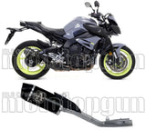Système D'Échappement Non Catalysé Et Homologué Au Niveau Sonore Indy-Race Aluminium Noir Carbon - Arrow Special Parts Compatible Avec Yamaha Mt-10 (2016-2020)