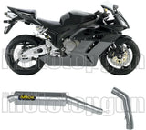 Système D'Échappement Non Catalysé Et Homologué Au Niveau Sonore Maxi Race-Tech Aluminium Acier - Arrow Special Parts Compatible Avec Honda Cbr 1000 Rr (2004-2007)