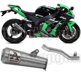 Système D'Échappement Non Catalysé Et Homologué Au Niveau Sonore Pro-Race Titanium Titanium - Arrow Special Parts Compatible Avec Kawasaki Zx-10R (2016-2019)