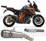 Système D'Échappement Non Catalysé Et Homologué Au Niveau Sonore Pro-Race Nichrom Acier - Arrow Special Parts Compatible Avec Ktm 1290 Superduke Gt (2017-2024)