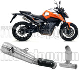 Système D'Échappement Non Catalysé Et Homologué Au Niveau Sonore Pro-Race Nichrom Acier - Arrow Special Parts Compatible Avec Ktm 790 Duke (2023)