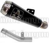 Système D'Échappement Non Catalysé Et Homologué Au Niveau Sonore Pro-Race Nichrom Noir Acier - Arrow Special Parts Compatible Avec Kawasaki Zx 6R 636 (2019-2020)