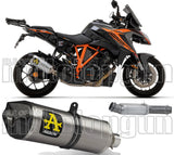 Système D'Échappement Non Catalysé Et Homologué Au Niveau Sonore Race-Tech Titanium Carbon - Arrow Special Parts Compatible Avec Ktm 1290 Superduke Gt (2017-2024)