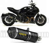 Système D'Échappement Non Catalysé Et Homologué Au Niveau Sonore Race-Tech Aluminium Noir Carbon - Arrow Special Parts Compatible Avec Ducati Monster 821 (2014-2017)