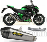 Système D'Échappement Homologué Au Niveau Sonore X-Kone Nichrom Carbon - Arrow Special Parts Compatible Avec Kawasaki Z 800 E (2013-2016)