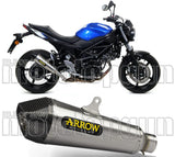 Système D'Échappement Homologué Au Niveau Sonore X-Kone Nichrom Carbon - Arrow Special Parts Compatible Avec Suzuki Sv 650 (2016-2024)