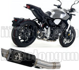 Système D'Échappement Homologué Au Niveau Sonore Gp2 Gp-2 Nichrom Noir Acier - Arrow Special Parts Compatible Avec Honda Cb 1000 R (2018-2024)