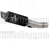Système D'Échappement Homologué Au Niveau Sonore Gp2 Gp-2 Nichrom Noir Acier - Arrow Special Parts Compatible Avec Ktm 790 Duke (2023)