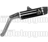 Système D'Échappement Homologué Au Niveau Sonore Indy-Race Aluminium Noir Carbon - Arrow Special Parts Compatible Avec Moto Guzzi V85 Tt (2021-2023)