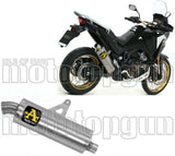 Système D'Échappement Homologué Au Niveau Sonore Maxi Race-Tech Aluminium Acier - Arrow Special Parts Compatible Avec Honda Crf 1100 L Africa Twin Adventure Sports (2020-2023)
