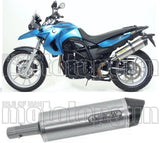 Système D'Échappement Homologué Au Niveau Sonore Maxi Race-Tech Aluminium Carbon - Arrow Special Parts Compatible Avec Bmw F 800 Gs Adventure (2008-2016)