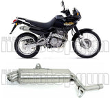 Système D'Échappement Homologué Au Niveau Sonore Paris Dacar Acier Acier - Arrow Special Parts Compatible Avec Honda Nx 650 Dominator (1987-1993)
